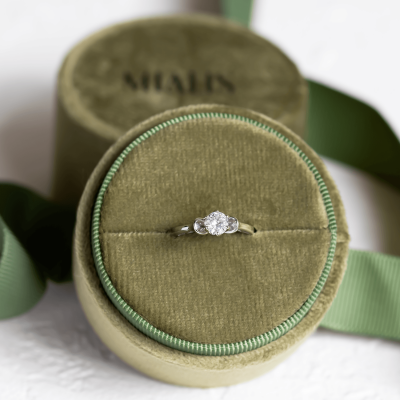 Zásnubní prsten s diamantem 0.4ct RISTE