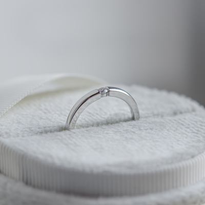 Engagement ring with diamond ROVIK