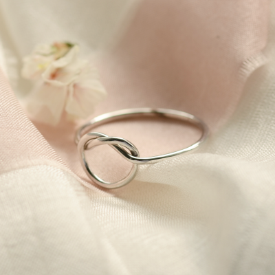 Silver knot ring SAILOR