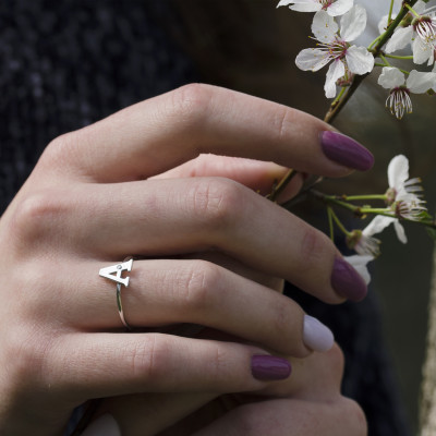 Personalizovaný prsten s diamantem SKIBI