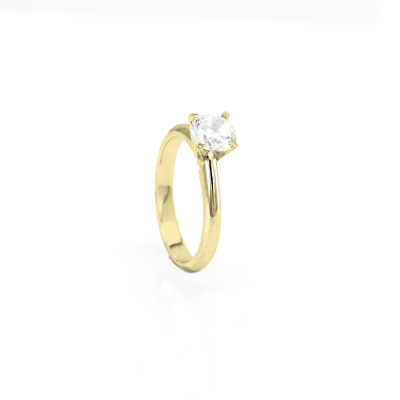Elegant engagement ring with 0.54 ct lab-grown diamond VEITAS