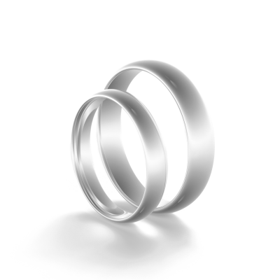 Snubní prsteny ze žlutého zlata - jednoduchost a jemnost D-SHAPE