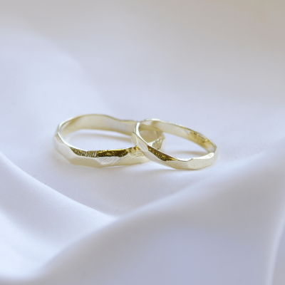 Atypical wedding rings GOLI