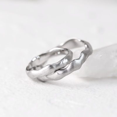 Organické snubní prsteny HARMONY