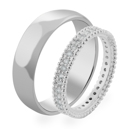 KNEDE luxurious diamond wedding rings
