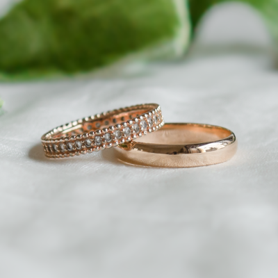 Luxurious diamond wedding rings KNEDE