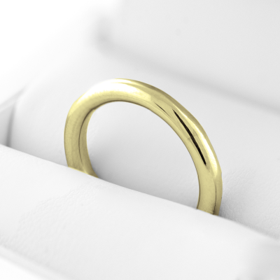 Zlaté snubní prsteny LOBE
