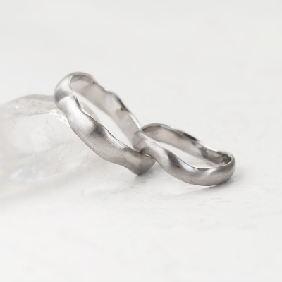 Atypical wedding rings LUAMA