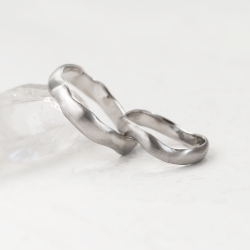 Atypical wedding rings LUAMA