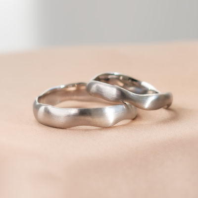 Atypical wedding rings LUAMA