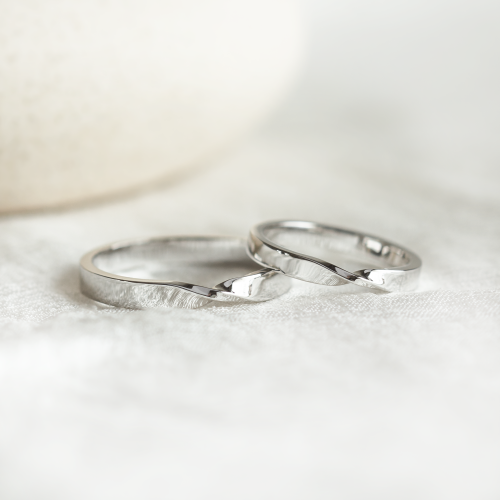 Originální snubní prsteny s propletením NAMITA