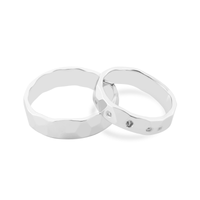 RONI relief gold wedding rings