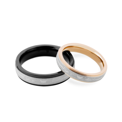 Original gold wedding rings SOPHY with a rhythm of your heart