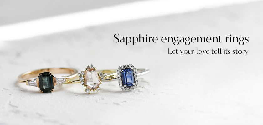 Sapphire jewelry