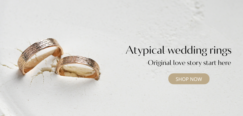 ATYPICAL WEDDING RINGS
