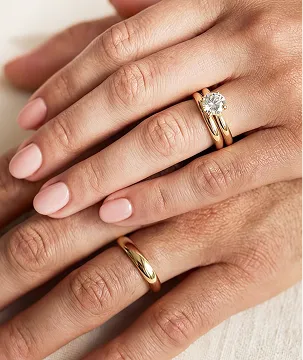 Classic wedding bands