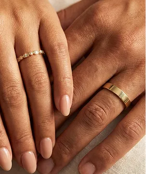 Diamond wedding rings