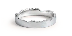 Men’s wedding band PEAK